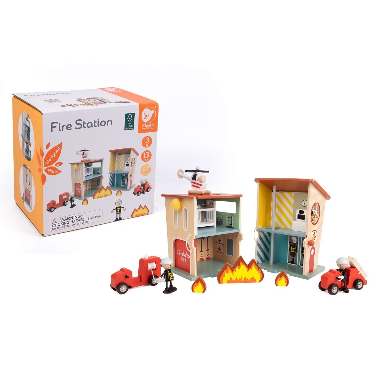 Classic World Toys Fire Station