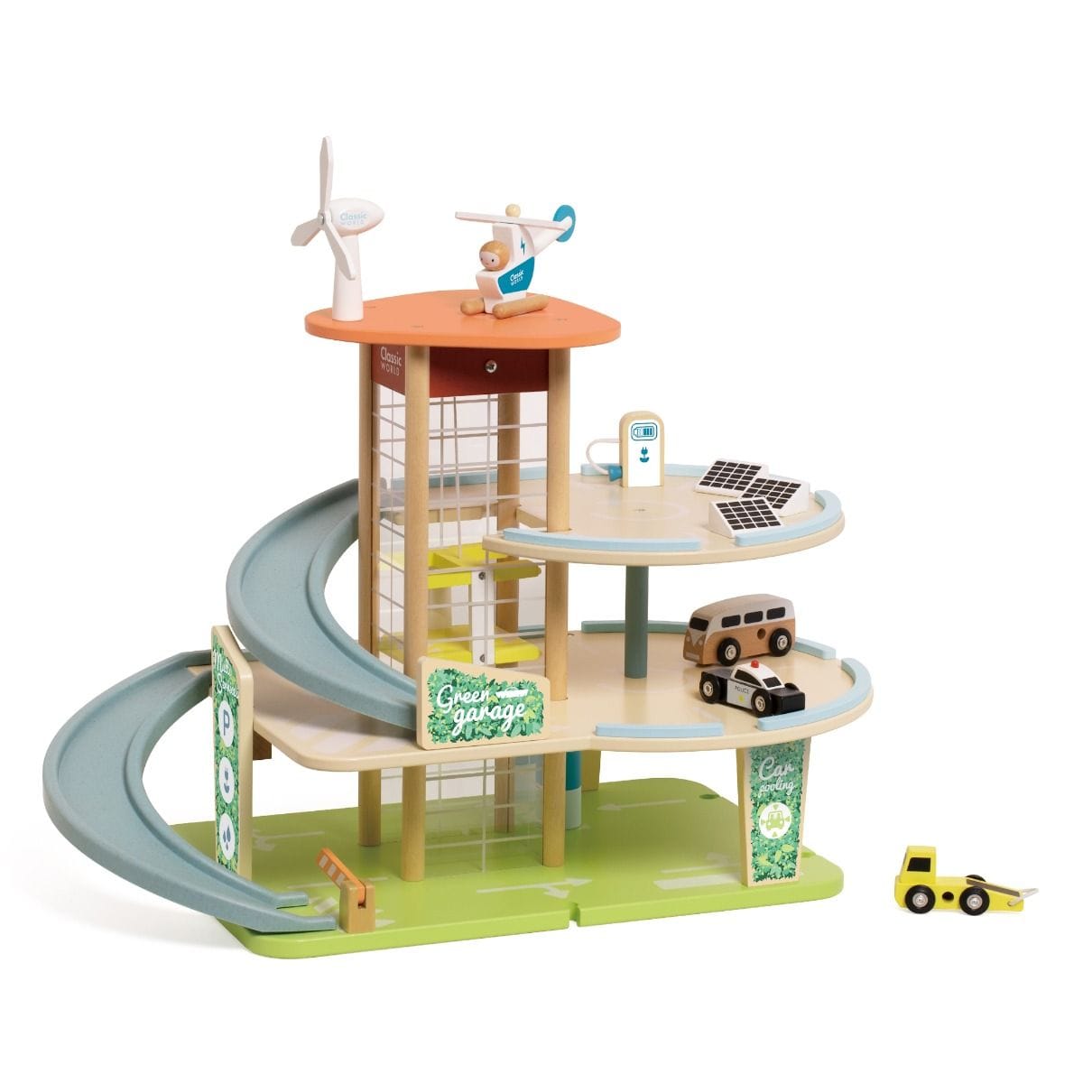 Classic World Toys Green Garage