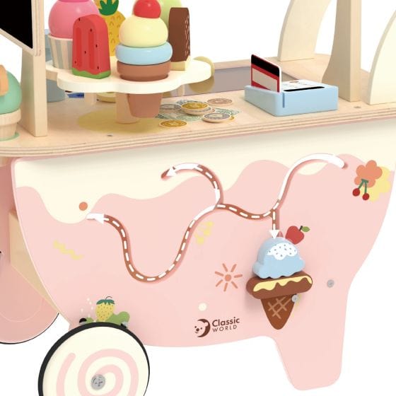Classic World Toys Ice Cream Cart