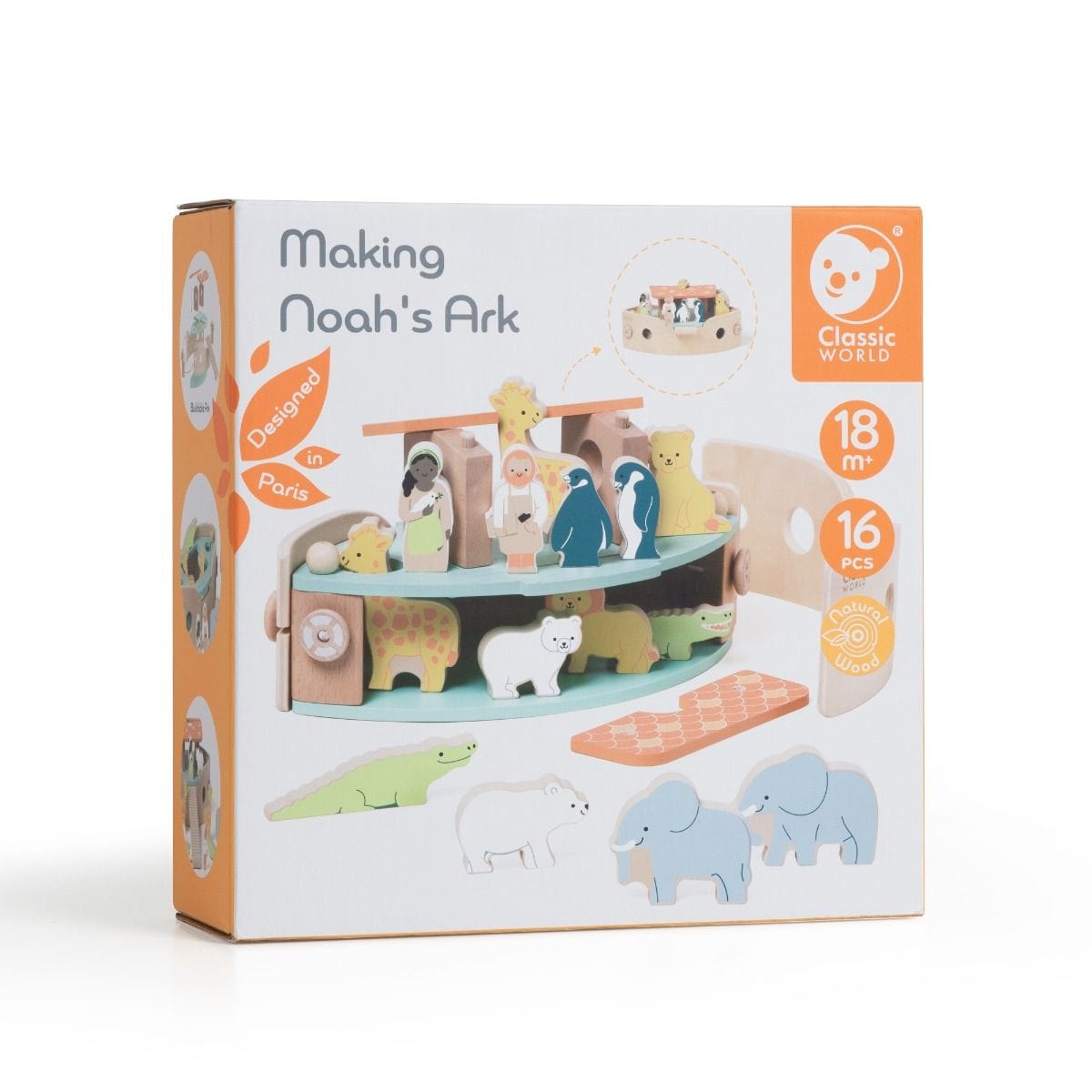 Classic World Toys Making Noah's Ark