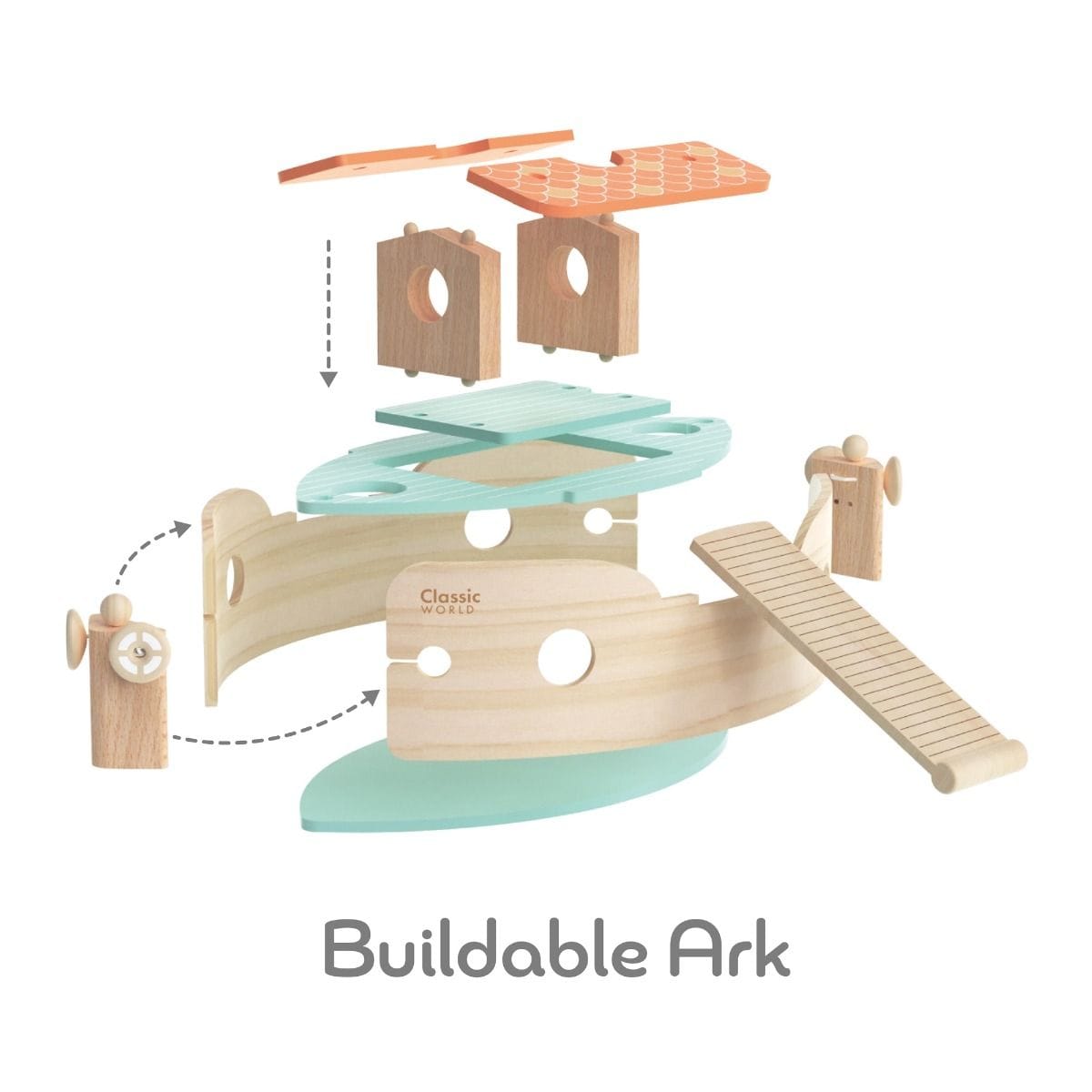 Classic World Toys Making Noah's Ark