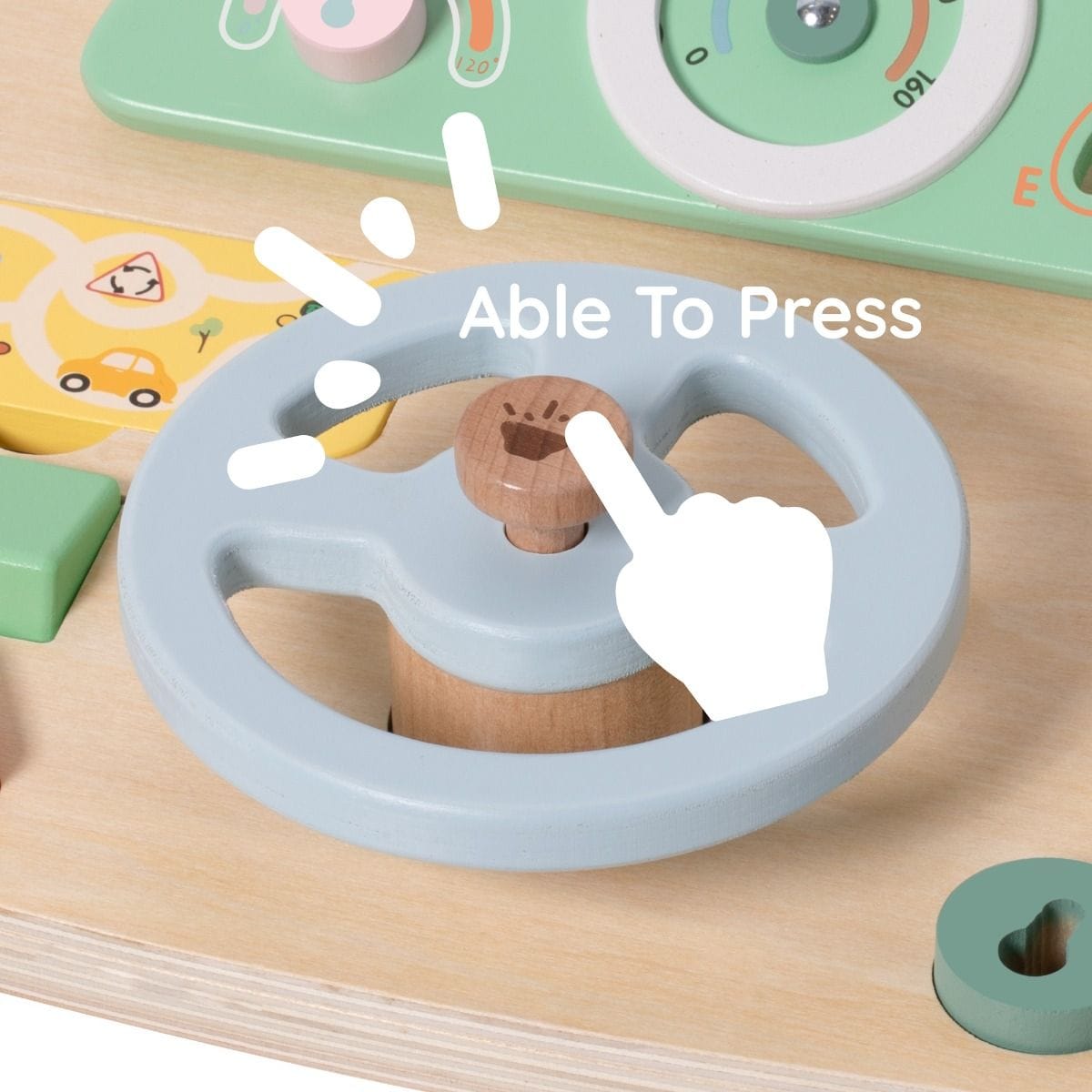 Classic World Toys Multi-Function Steering Wheel