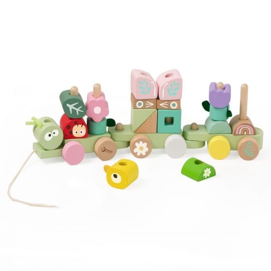 Classic World Toys Pull Jungle Train