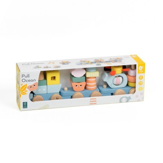 Classic World Toys Pull Ocean Train