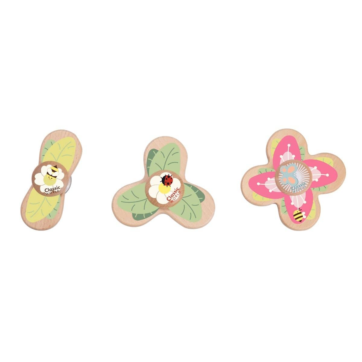 Classic World Toys Spinning Flowers