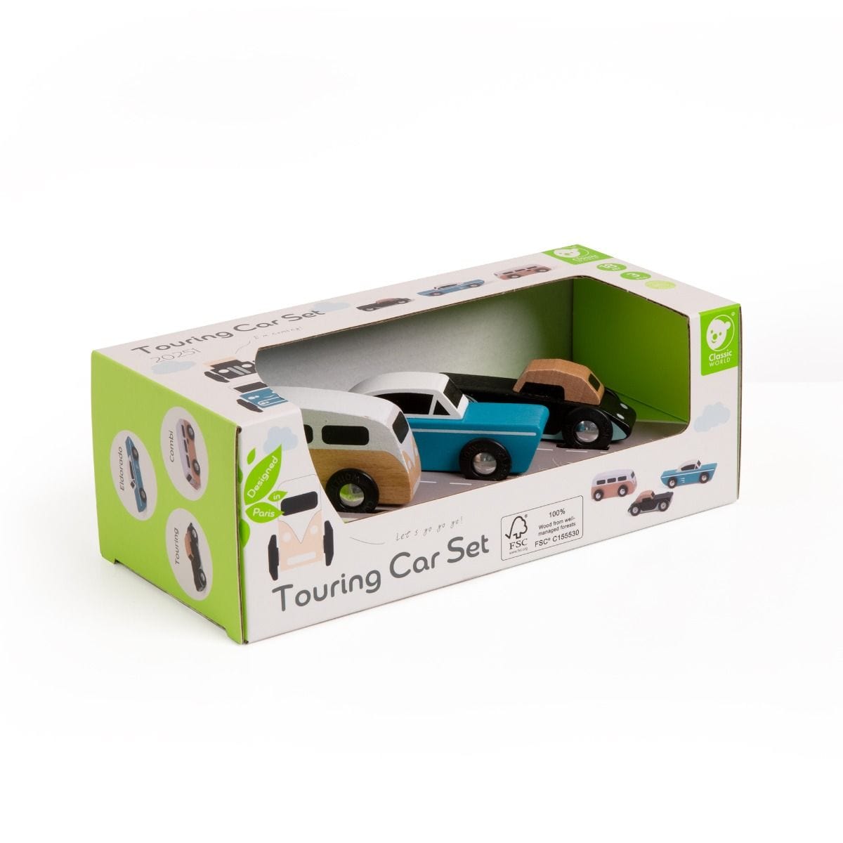 Classic World Toys Touring Car Set
