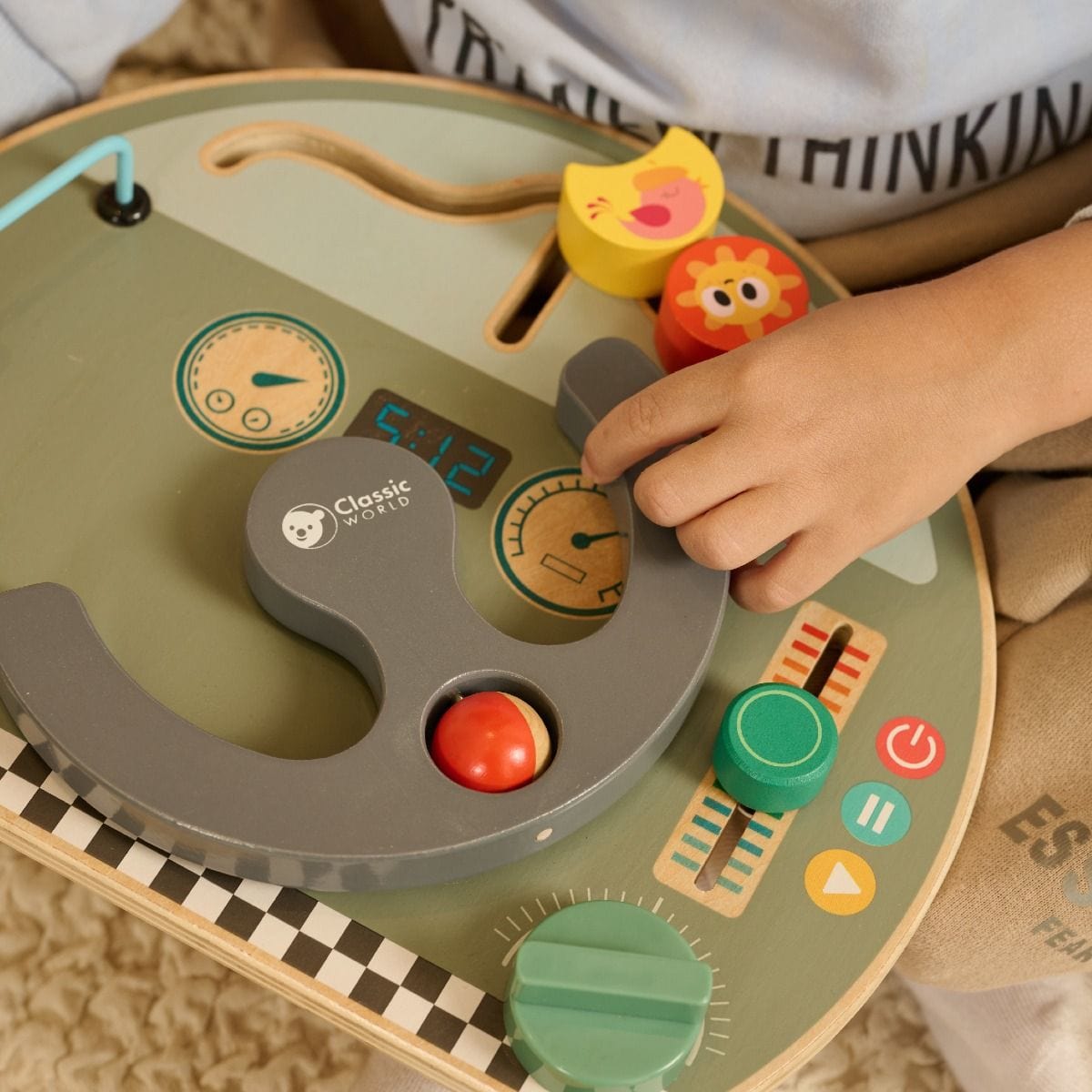 Classic World Toys Travelling Busy Board