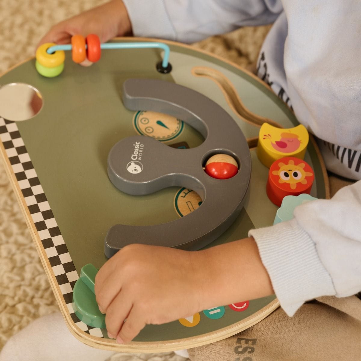 Classic World Toys Travelling Busy Board