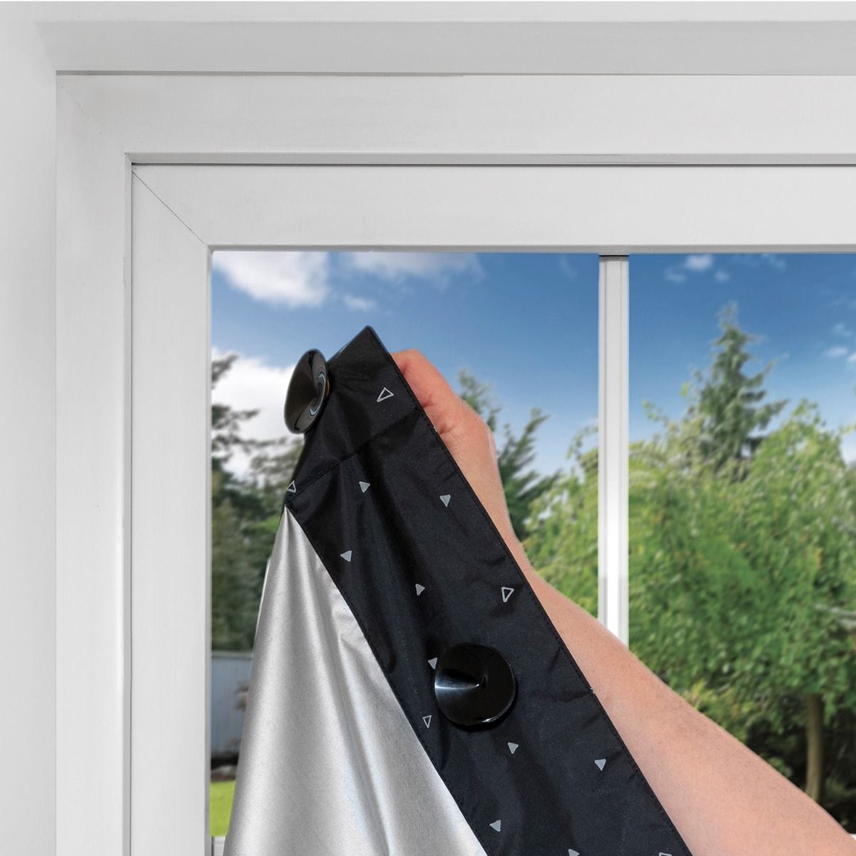 ClevaMama Linen Blackout Blind 198 x 130cm