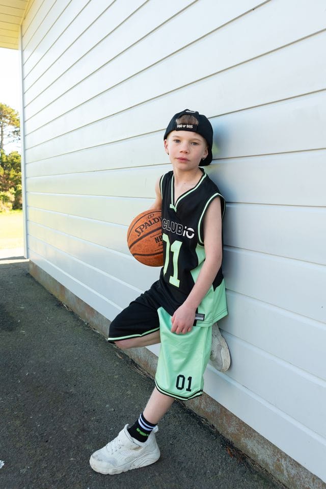 Clubio Tees Black/Green Slam Dunk Tank