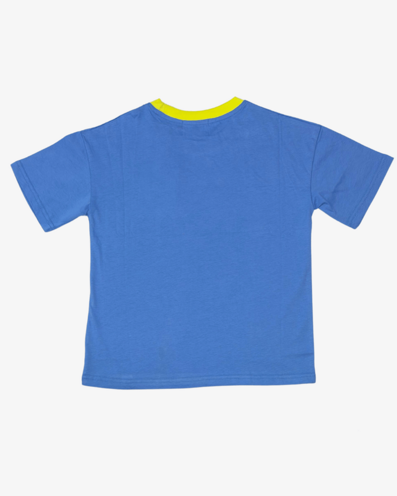 Clubio Tees Blue Taekwondonut Boxy Tee