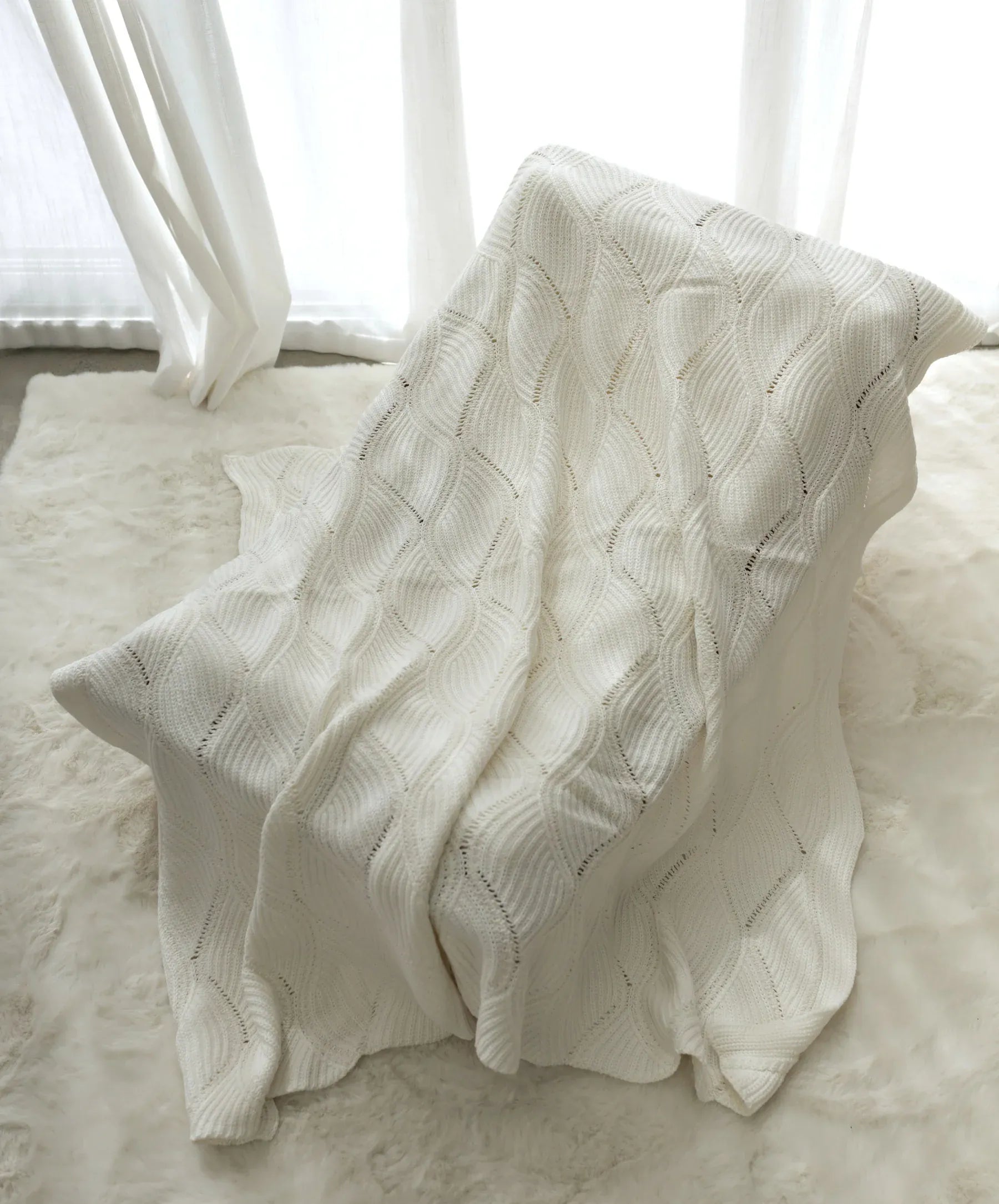 Keepsake Knit Blanket - Milk - Parnell Baby Boutique