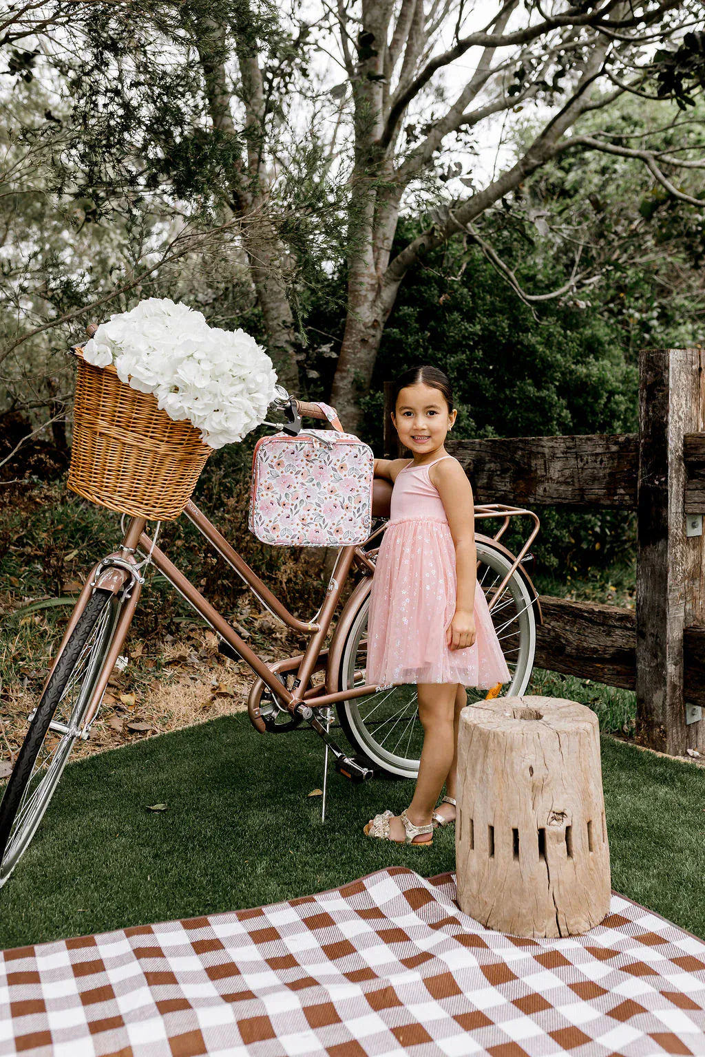 Confetti Kidz Accessory Feeding Peach Blossom - Insulated Lunch Bag