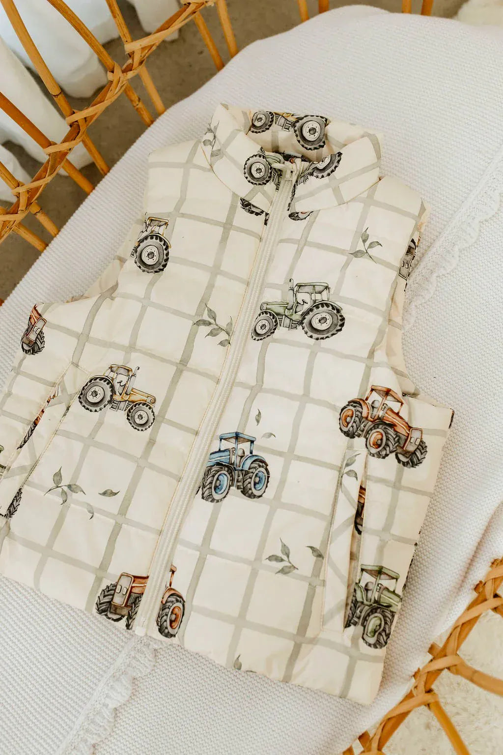 Confetti Kidz Boys Jacket Little Farmer - Puffer Vest