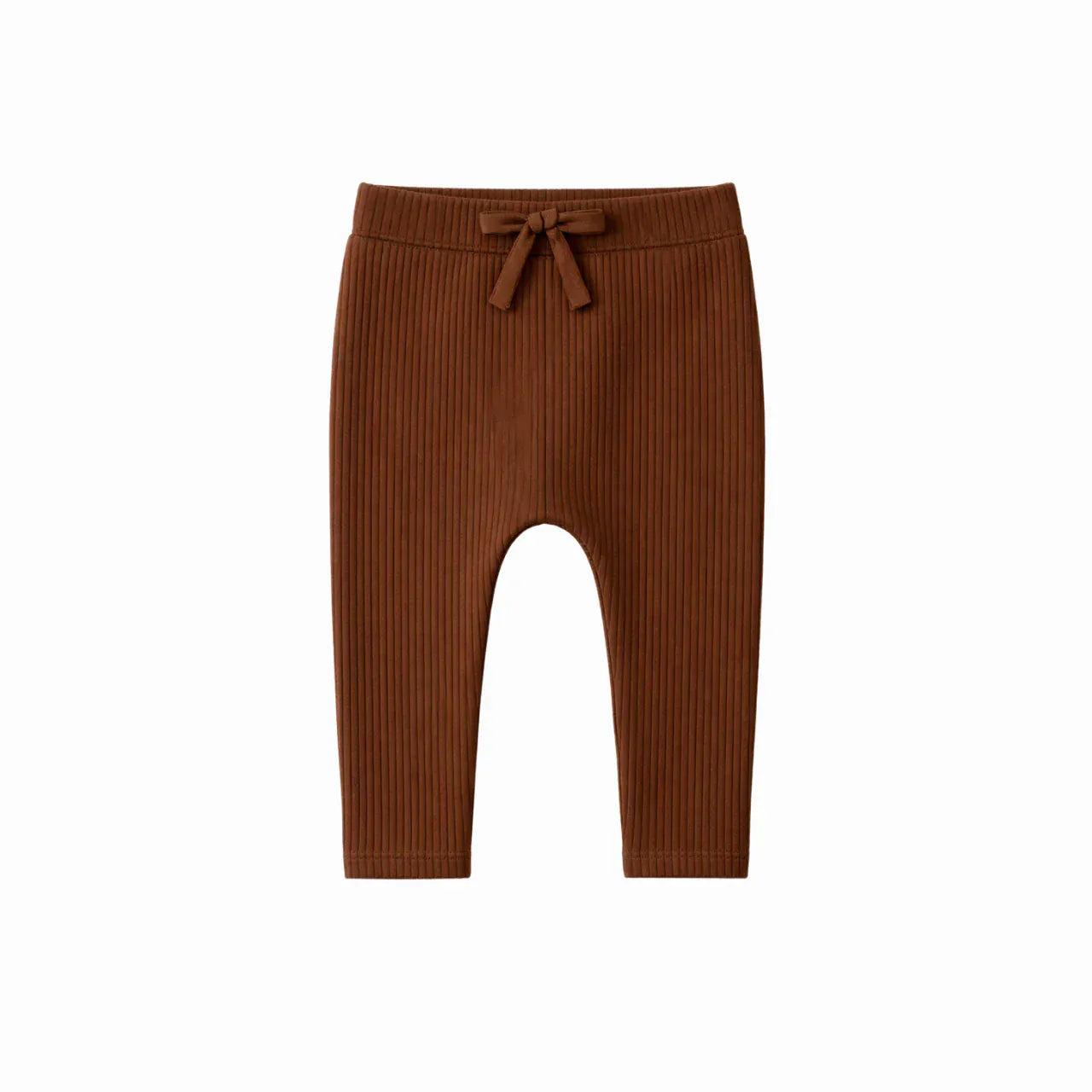 Confetti Kidz Boys Pants Chocolate Ribbed Leggings