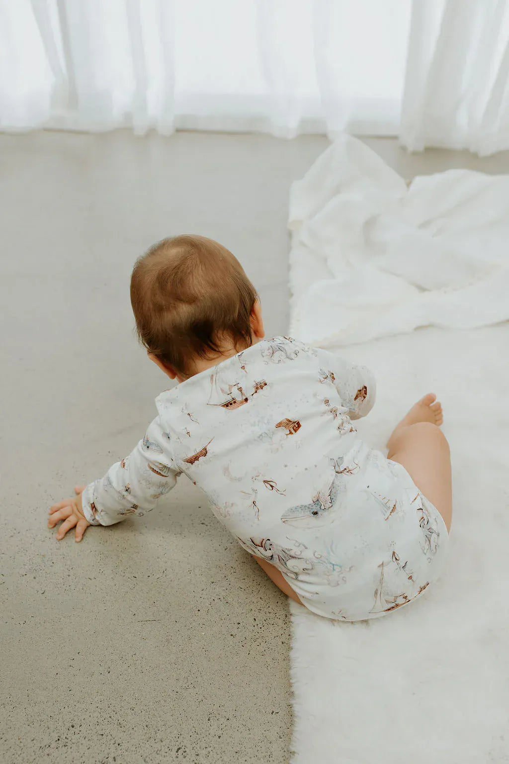 Confetti Kidz Unisex Onesie Magic Ocean - L/S Bodysuit