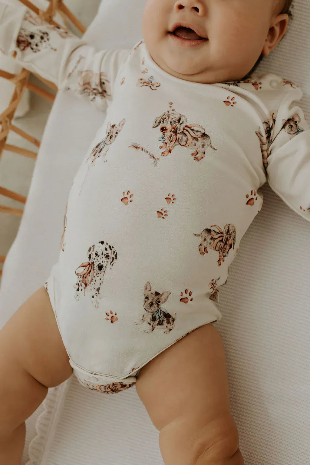 Confetti Kidz Unisex Onesie Pawfect Pals - L/S Bodysuit