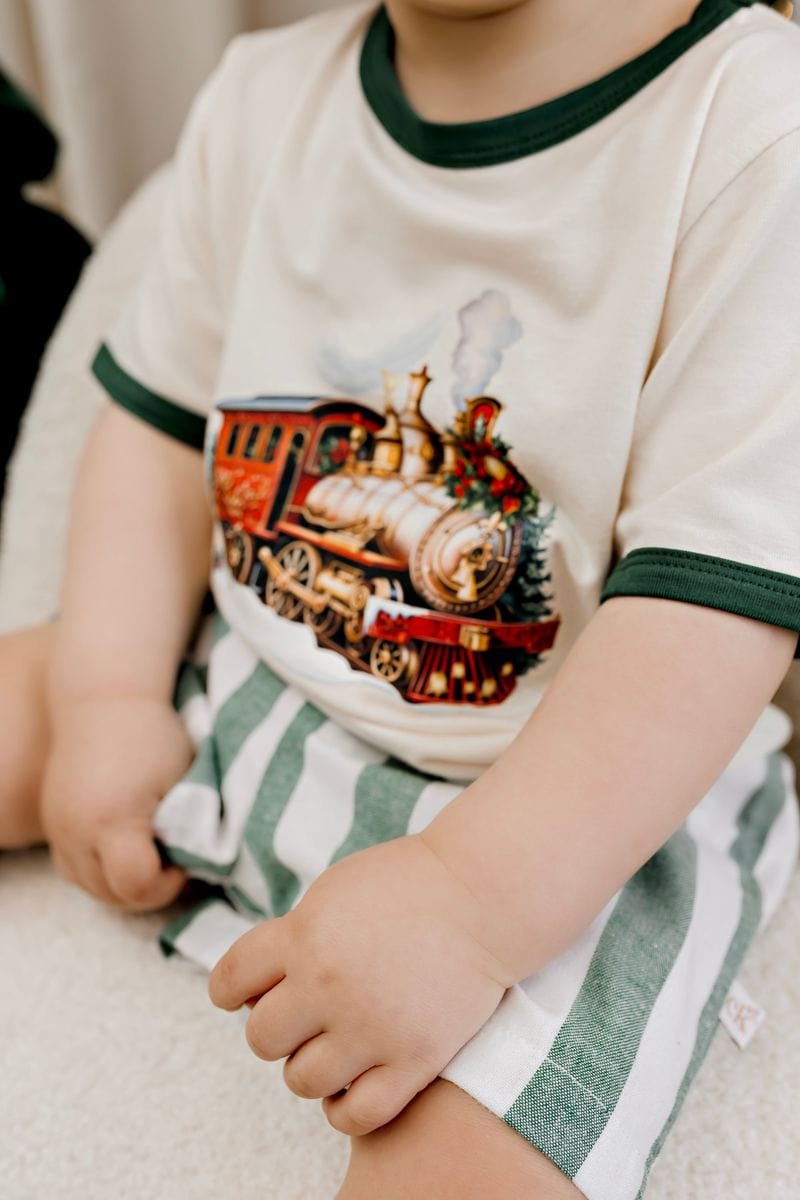 Confetti Kidz Unisex Tee Polar Express Bamboo Tee