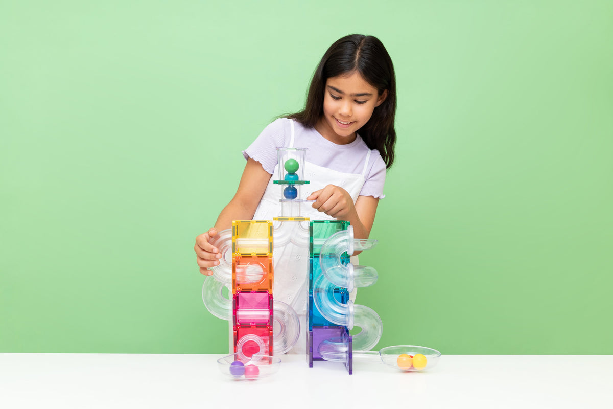 Connetix Toys Connetix - Ball Run Bright Pack 114 pc