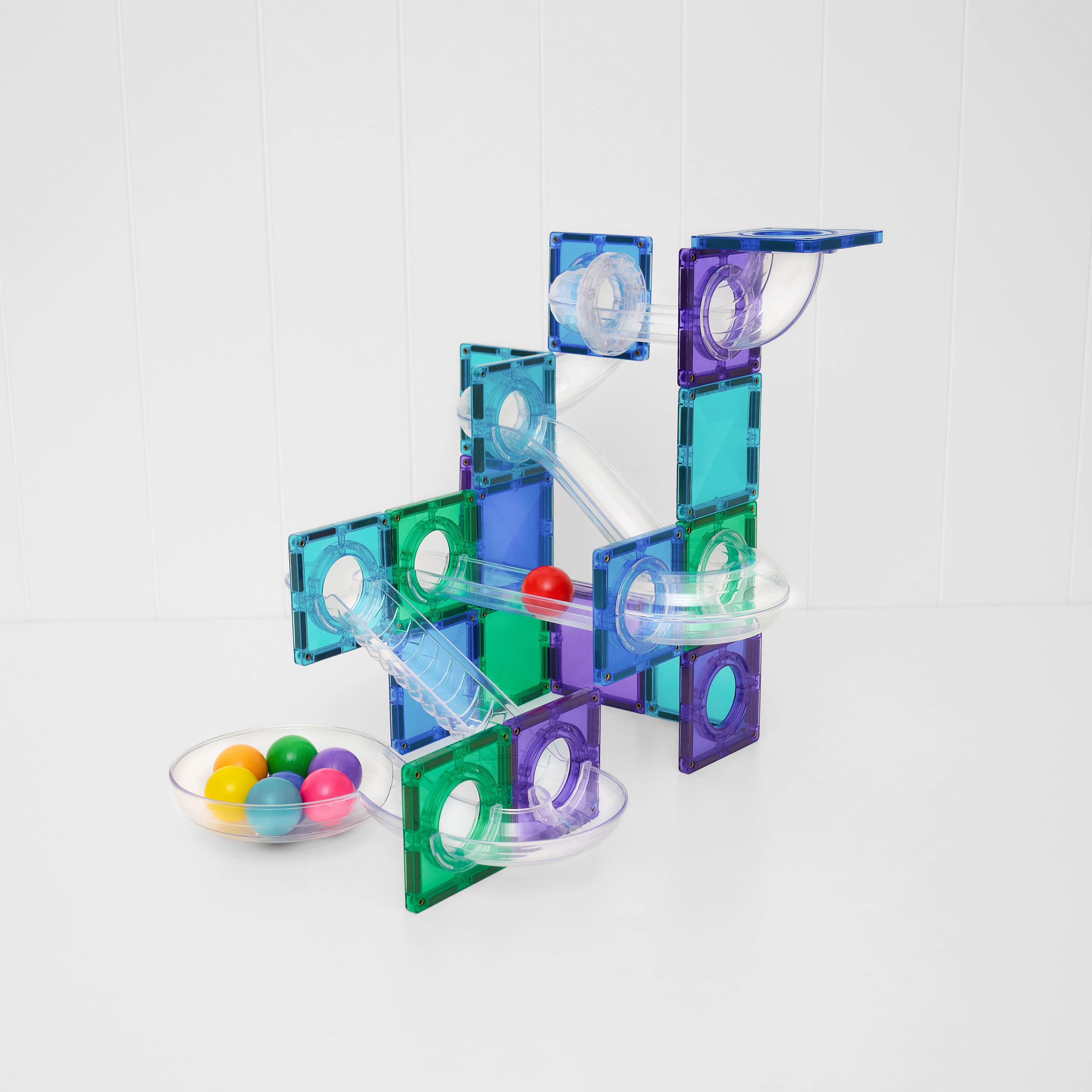 Connetix Toys Connetix - Ball Run Bright Pack 114 pc