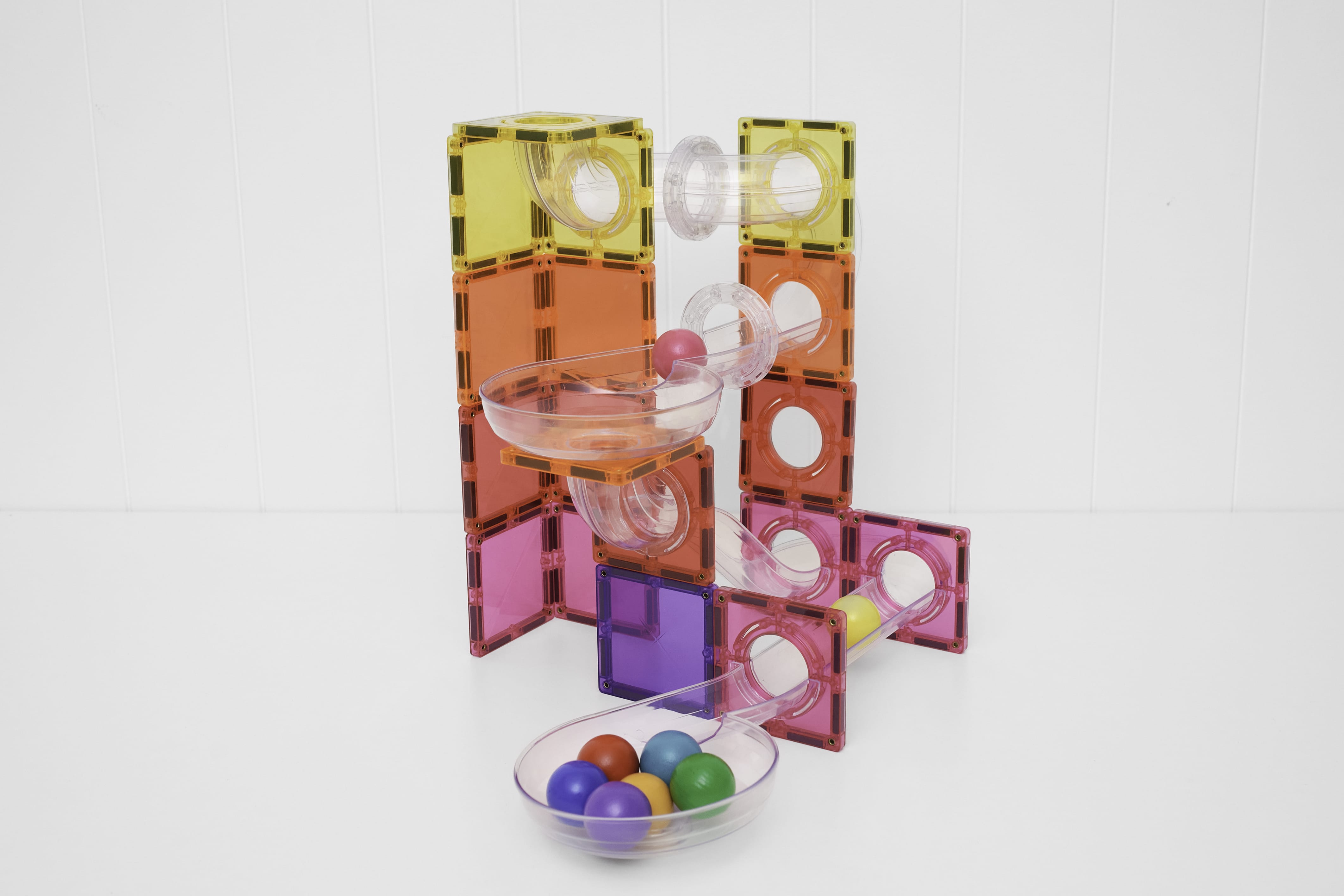 Connetix Toys Connetix - Ball Run Bright Pack 114 pc