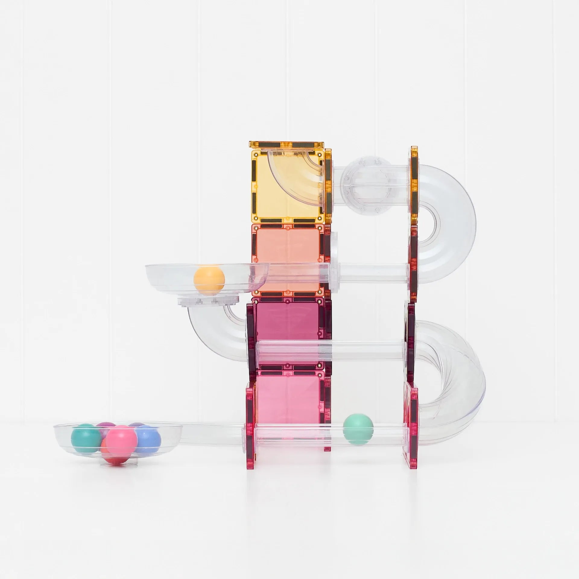 Connetix Toys Connetix - Ball Run Pastel Pack 114 pc