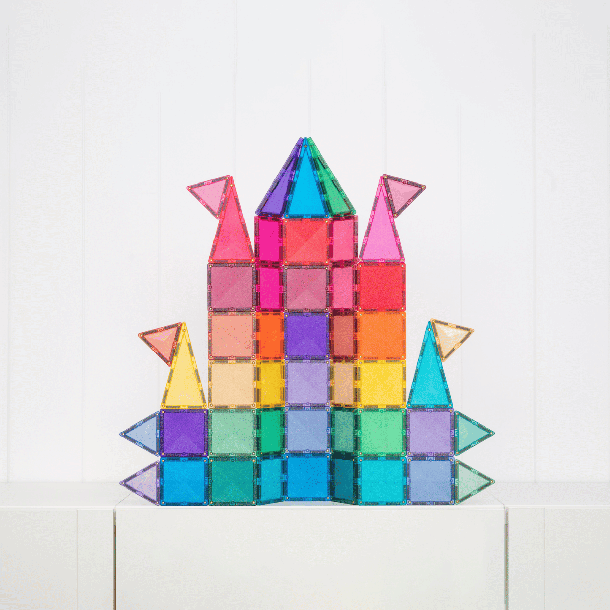 Connetix Toys Connetix - Glitter Castle Pack 48 pc