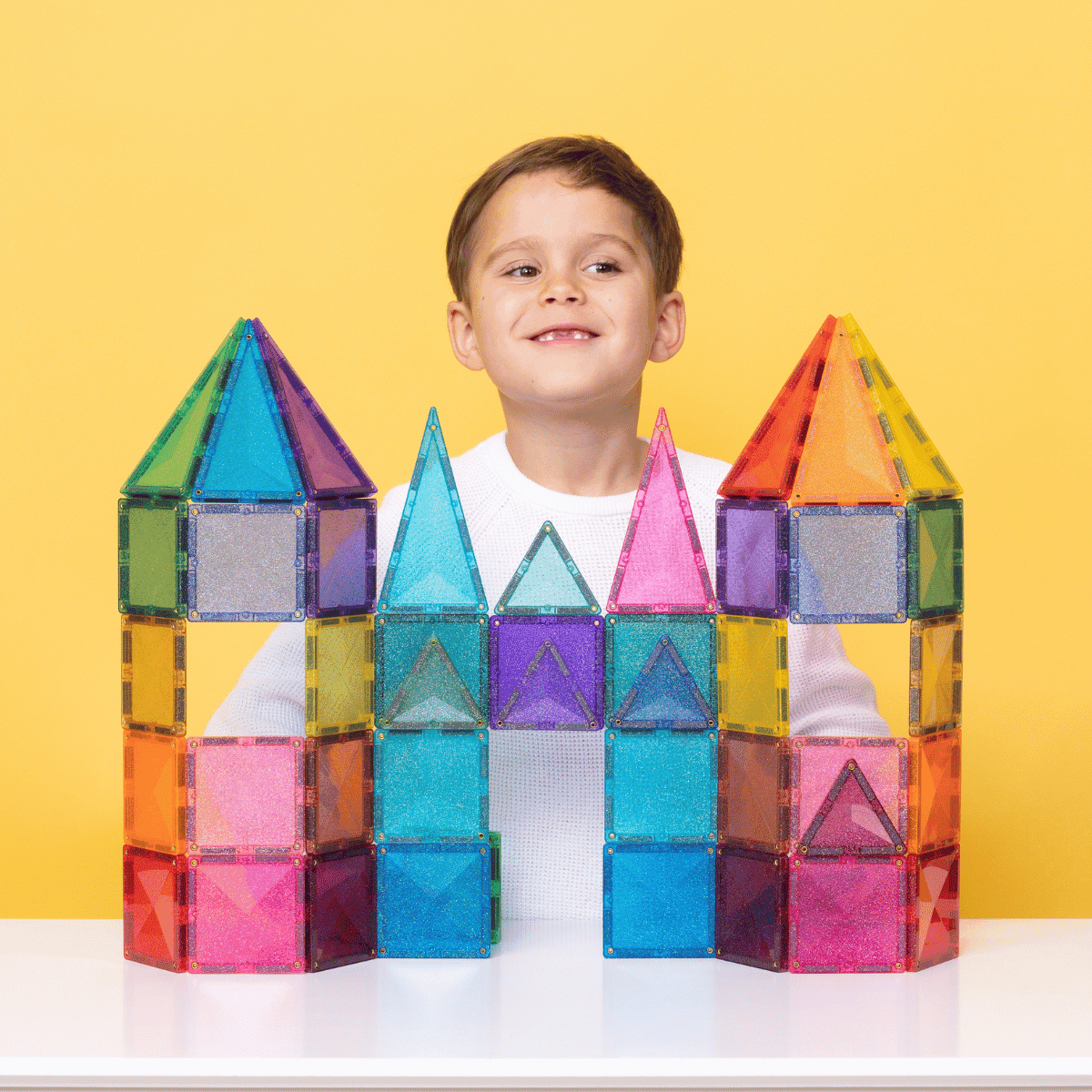 Connetix Toys Connetix - Glitter Castle Pack 48 pc