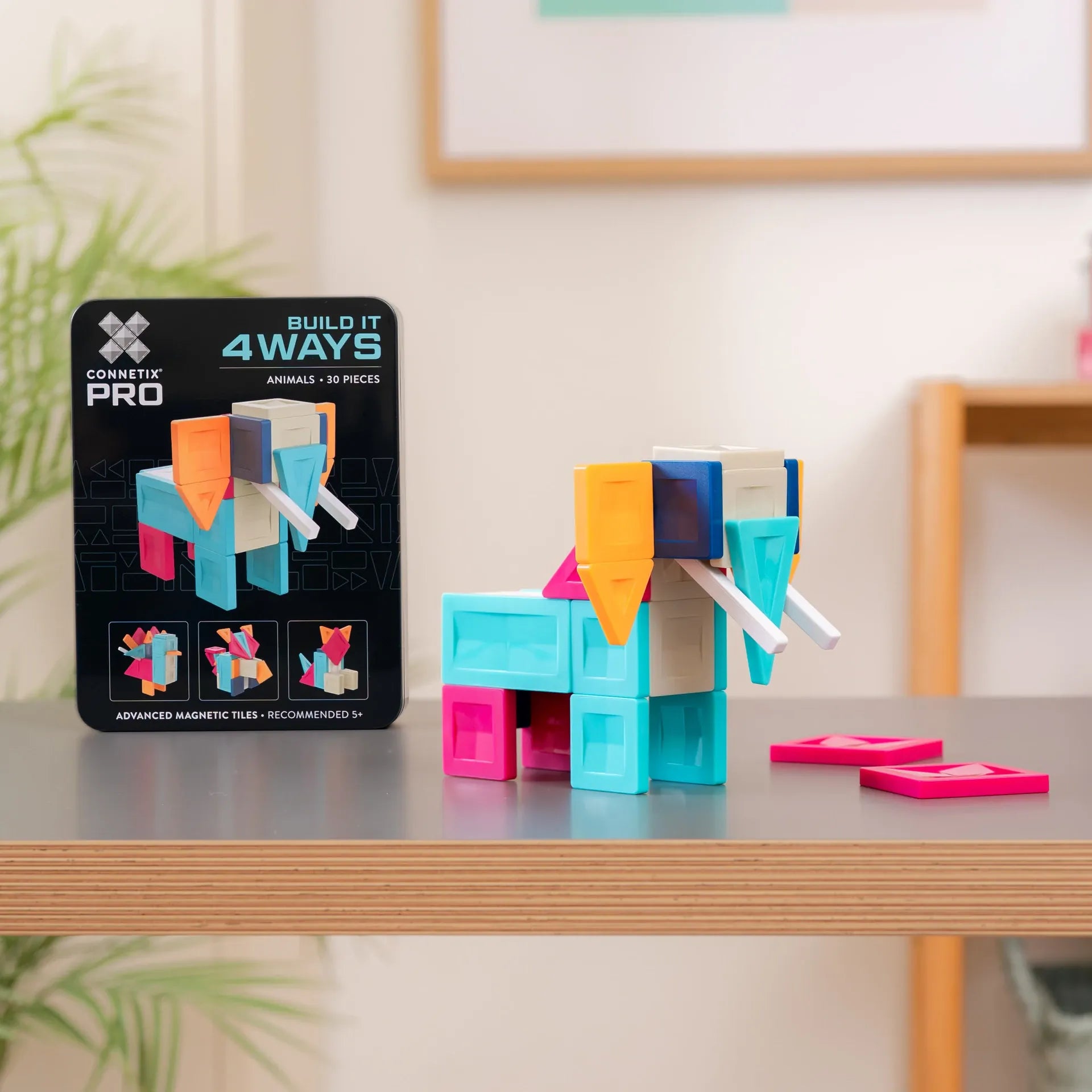 Connetix Toys Connetix - PRO Build It 4 Ways Animals Pack 30 pc
