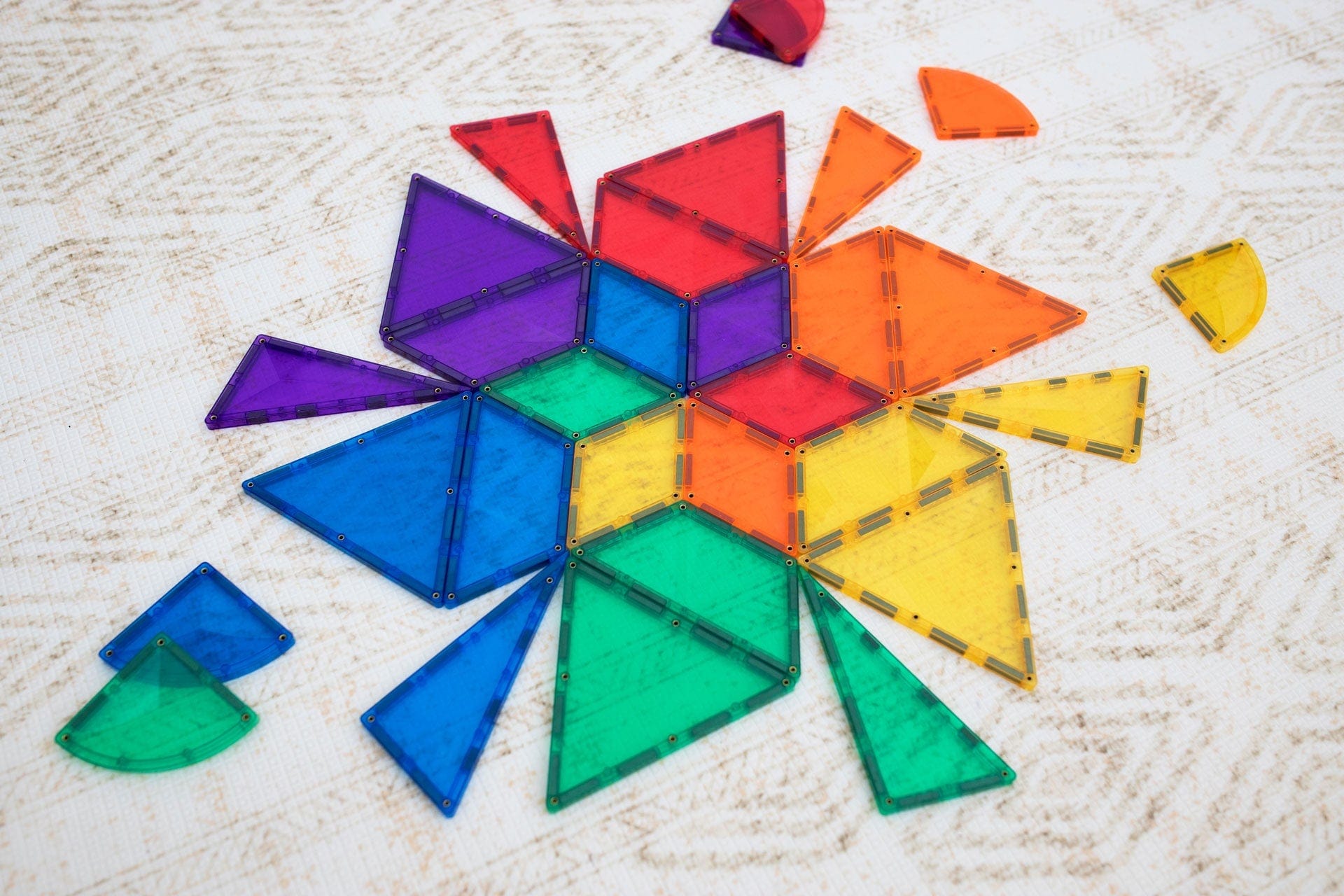 Connetix Toys Connetix - Rainbow Shape Expansion Pack 36 pc