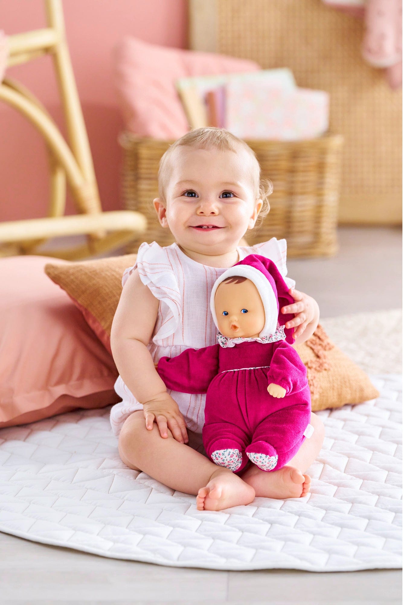 Babipouce Pink Grenadine 28cm - Parnell Baby Boutique