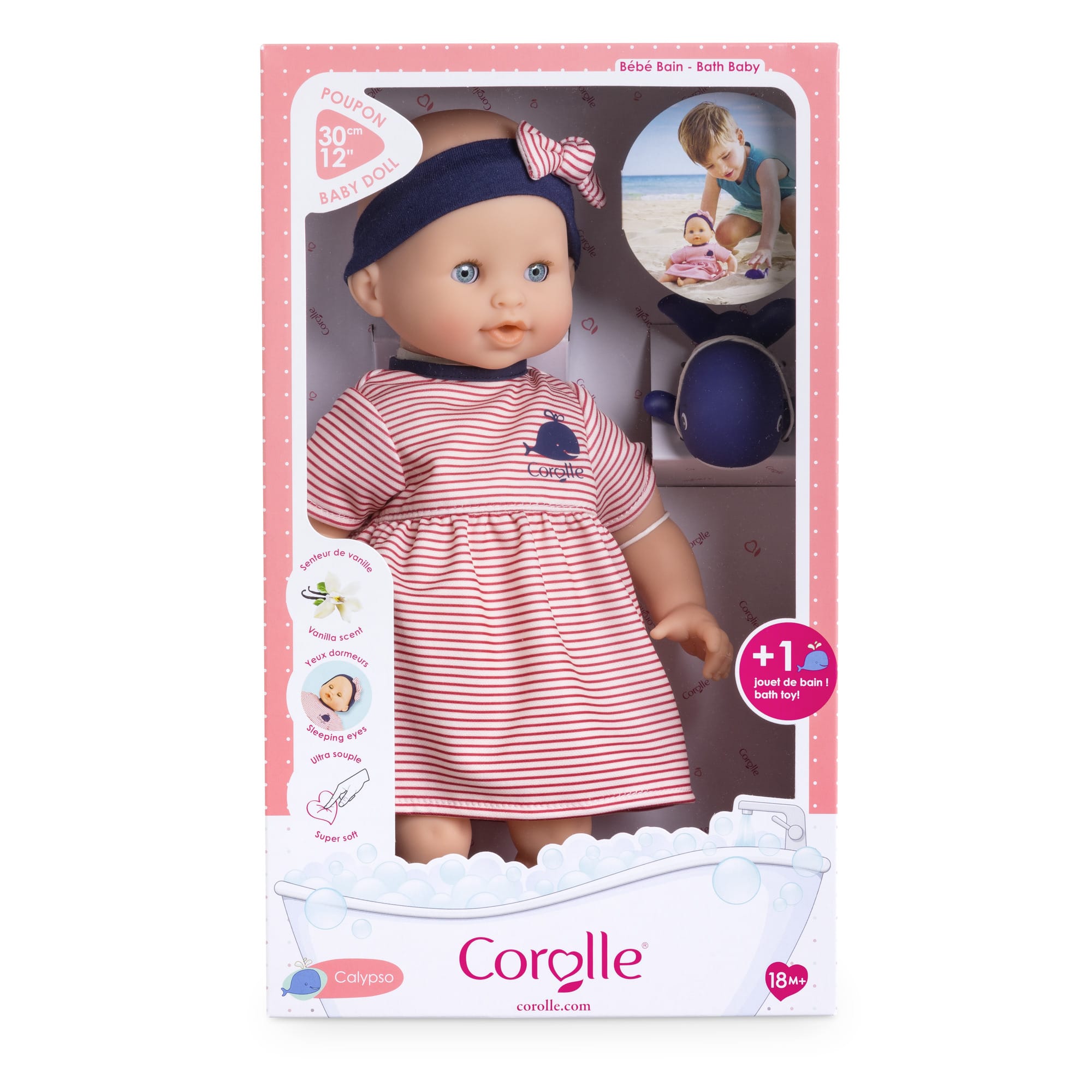 Corolle Toys Bath Calypso Doll 30cm