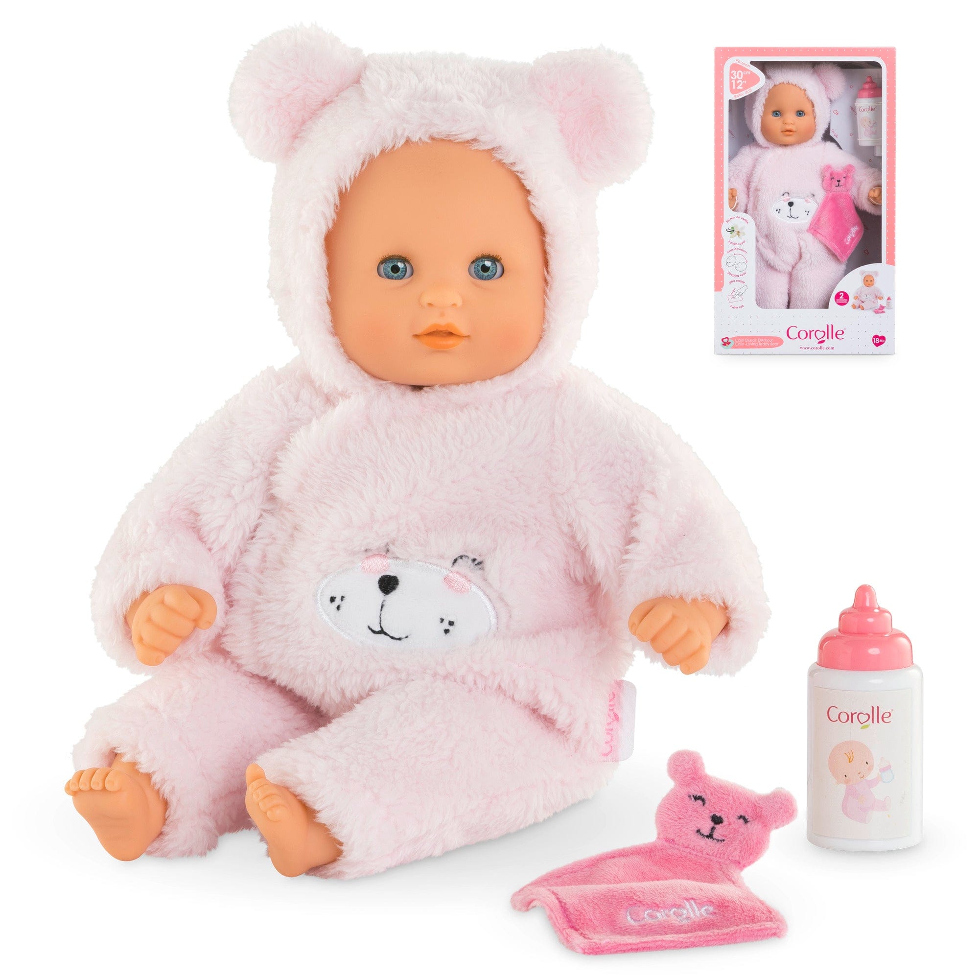 Corolle Toys BeBe Calin Loving Teddy