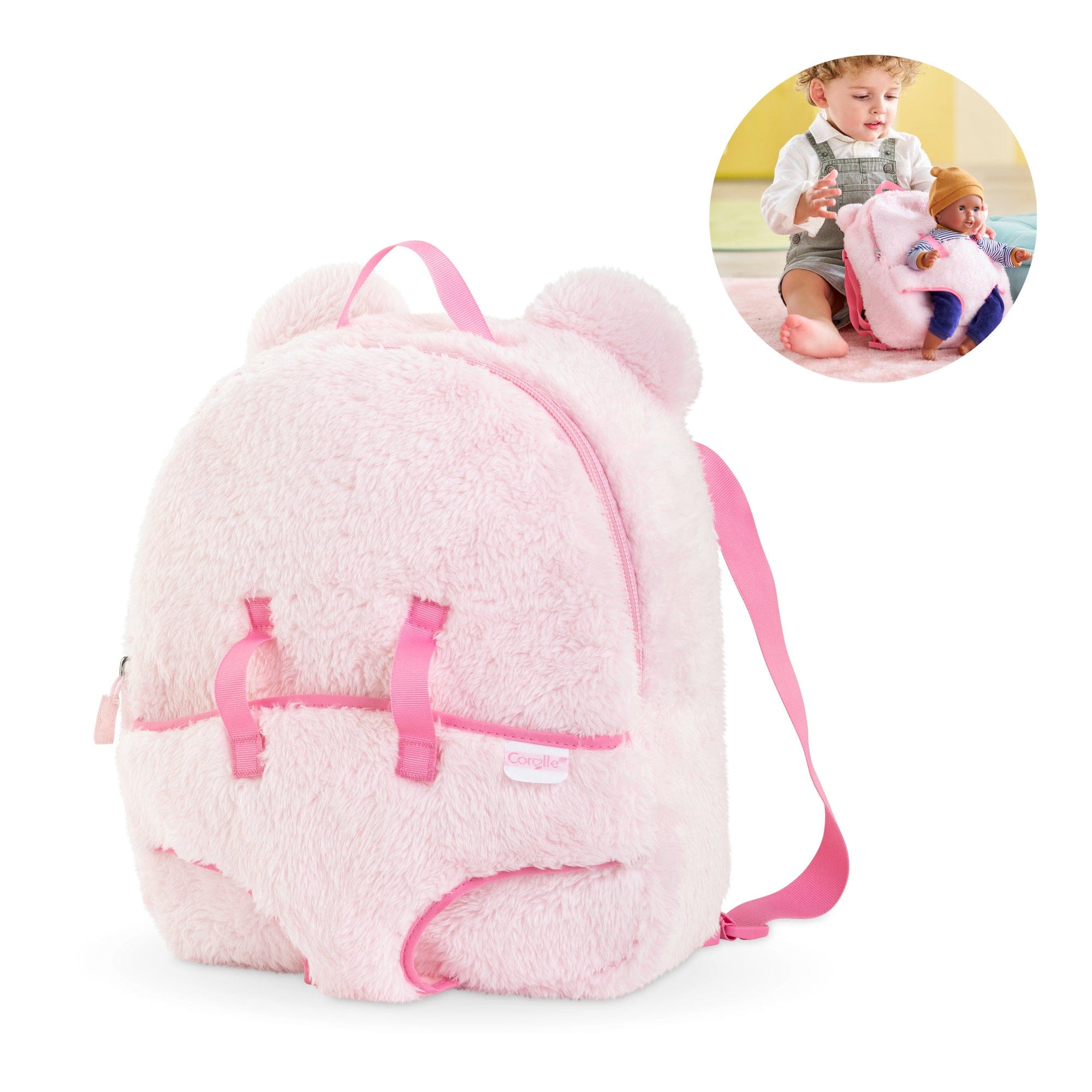 Corolle Toys Corolle Doll Carrier Backpack Plush