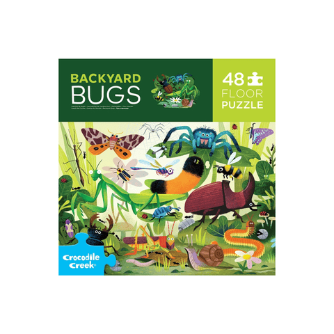 Crocodile Creek Toys Backyard Bugs Puzzle - 48 piece