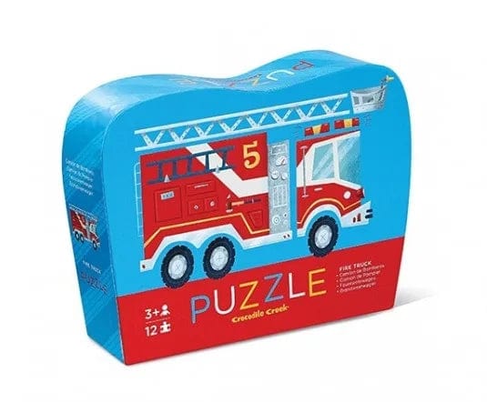 Crocodile Creek Toys Crocodile Creek 12pc Mini Puzzle - Fire Truck