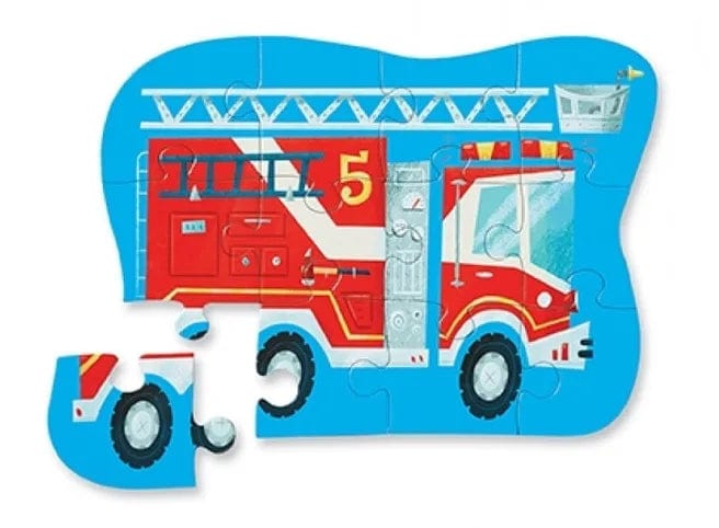Crocodile Creek Toys Crocodile Creek 12pc Mini Puzzle - Fire Truck