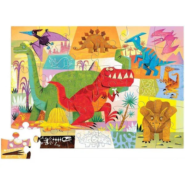 Crocodile Creek Toys Dinosaur Floor Puzzle - 36 piece
