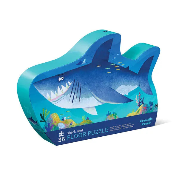 Crocodile Creek Toys Shark Reef Floor Puzzle - 36 piece