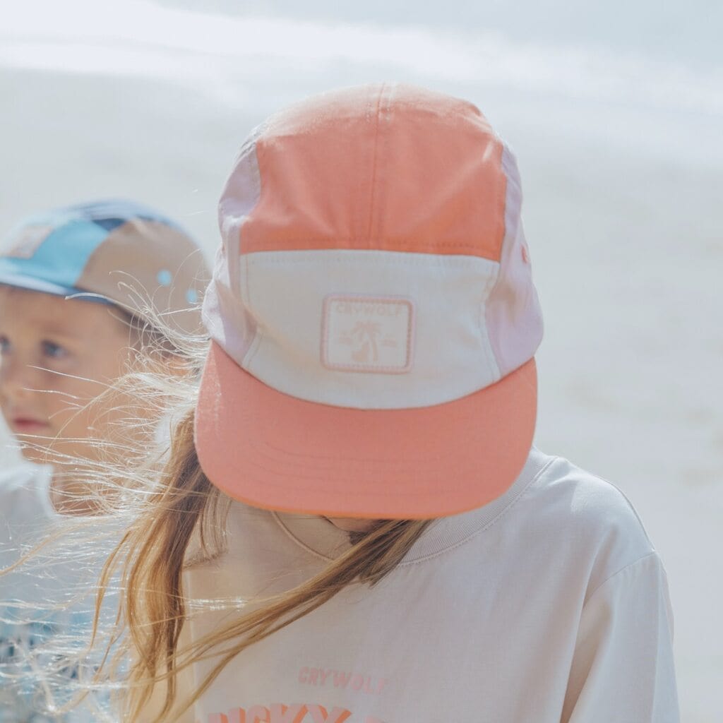 Crywolf Accessories Hats Lucky Cap - Coral
