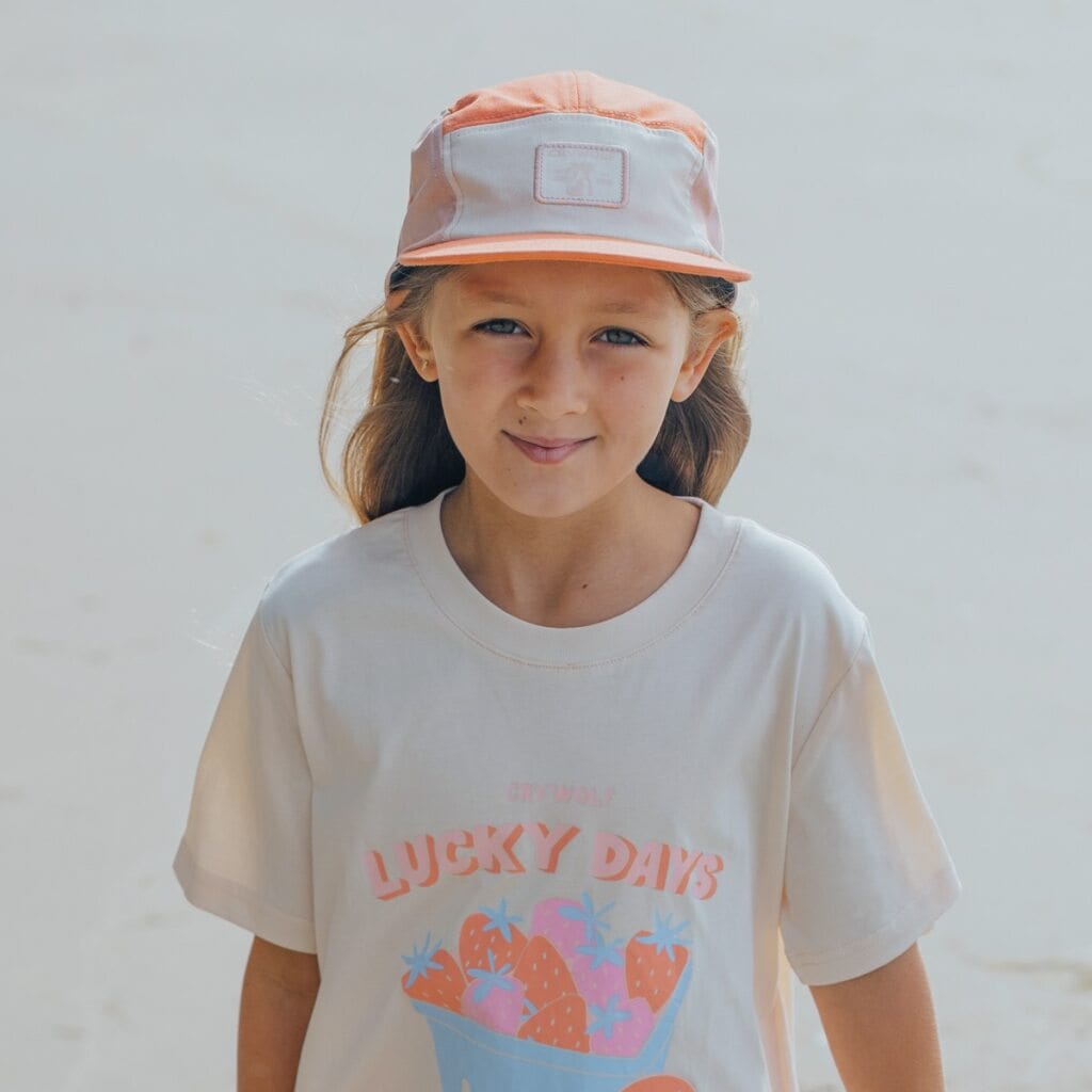 Crywolf Accessories Hats Lucky Cap - Coral