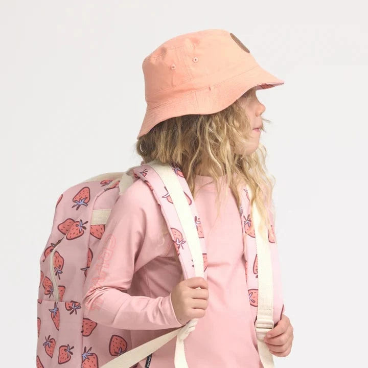 Crywolf Accessories Hats Reversible Bucket Hat Strawberry Splash