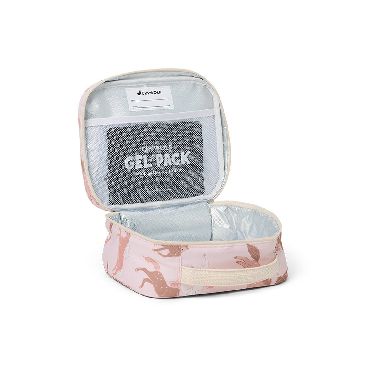 Crywolf Accessory Feeding Everyday Lunch Bag - Blush Ponies