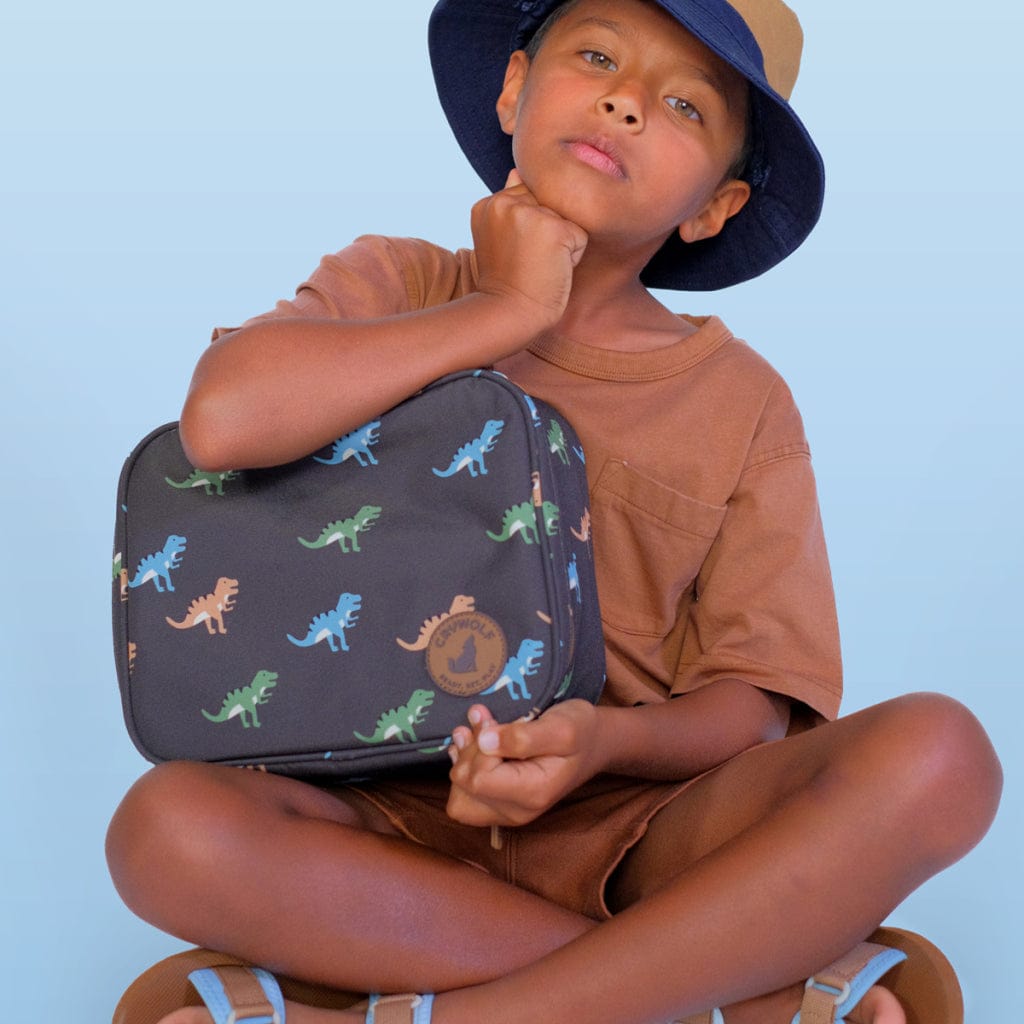 Crywolf Accessory Feeding Everyday Lunch Bag - Dino Club