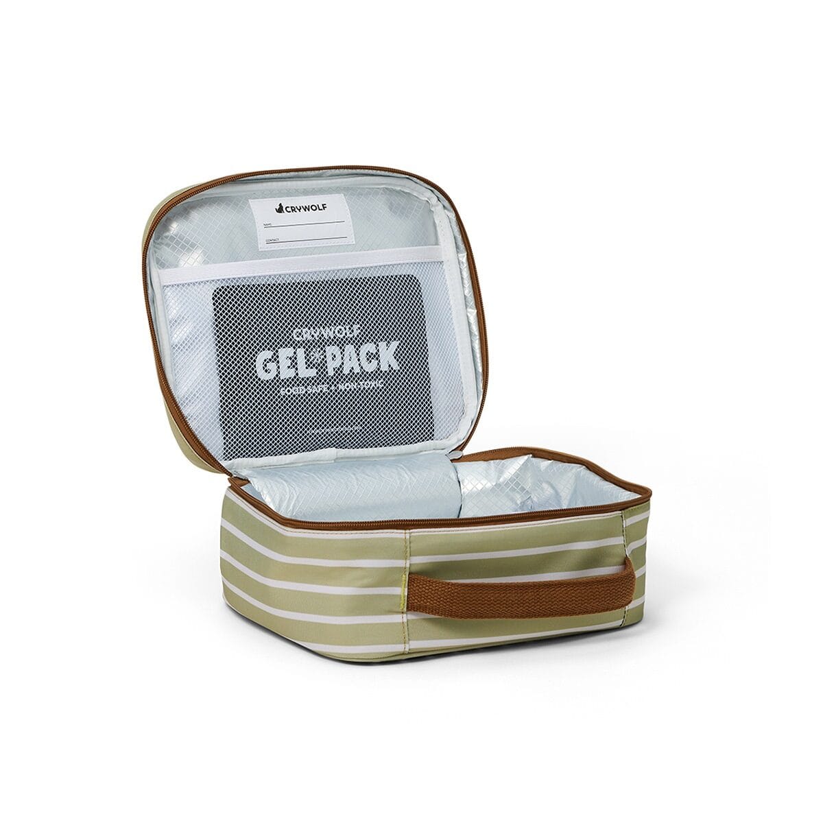Crywolf Accessory Feeding Everyday Lunch Bag - Elm Stripe