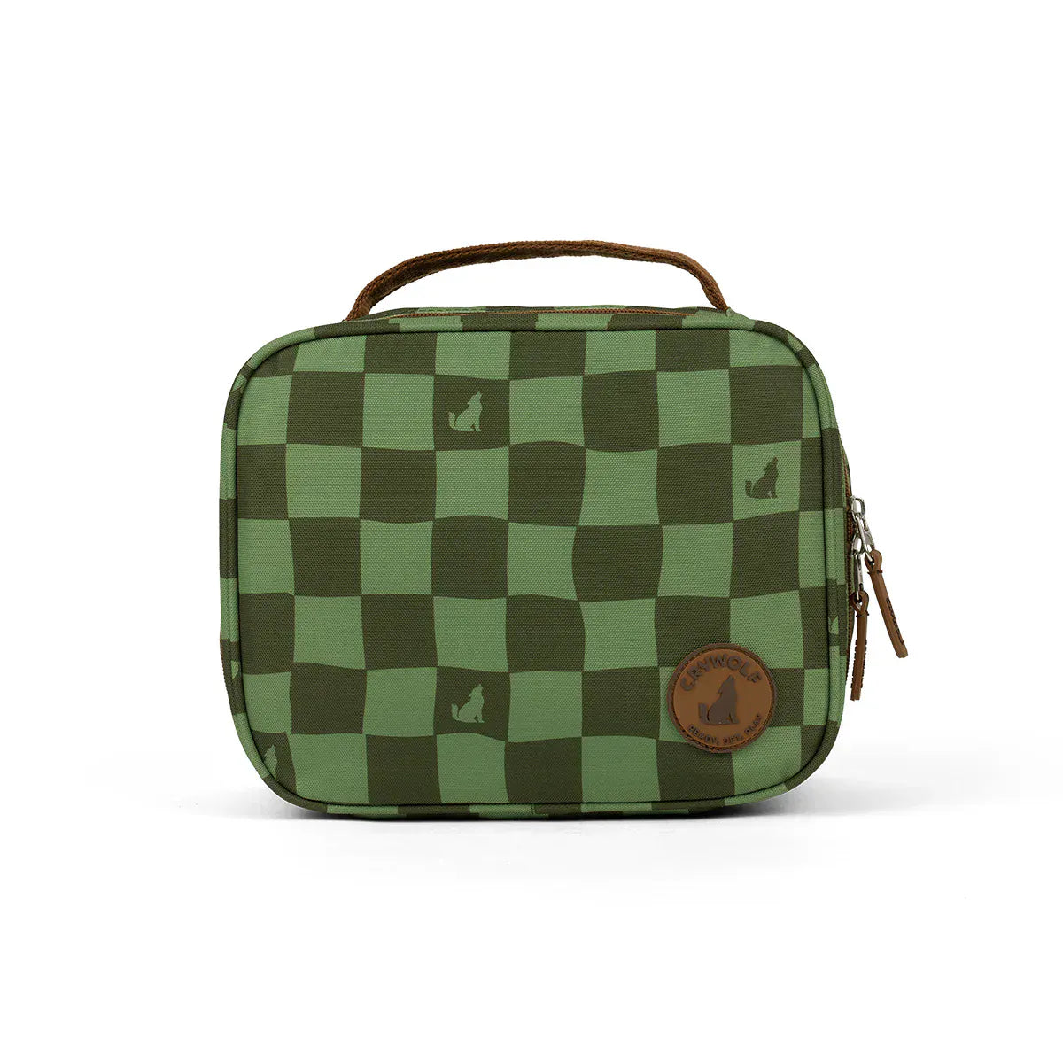 Crywolf Accessory Feeding Everyday Lunch Bag - Green Check