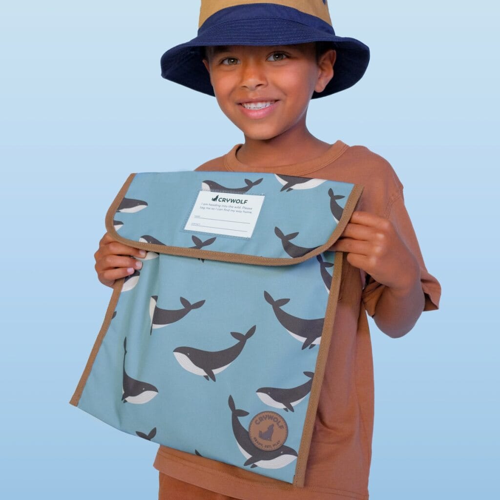 Book Bag - Whale Trail - Parnell Baby Boutique