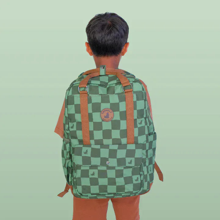Crywolf Bags Knapsack - Green Check