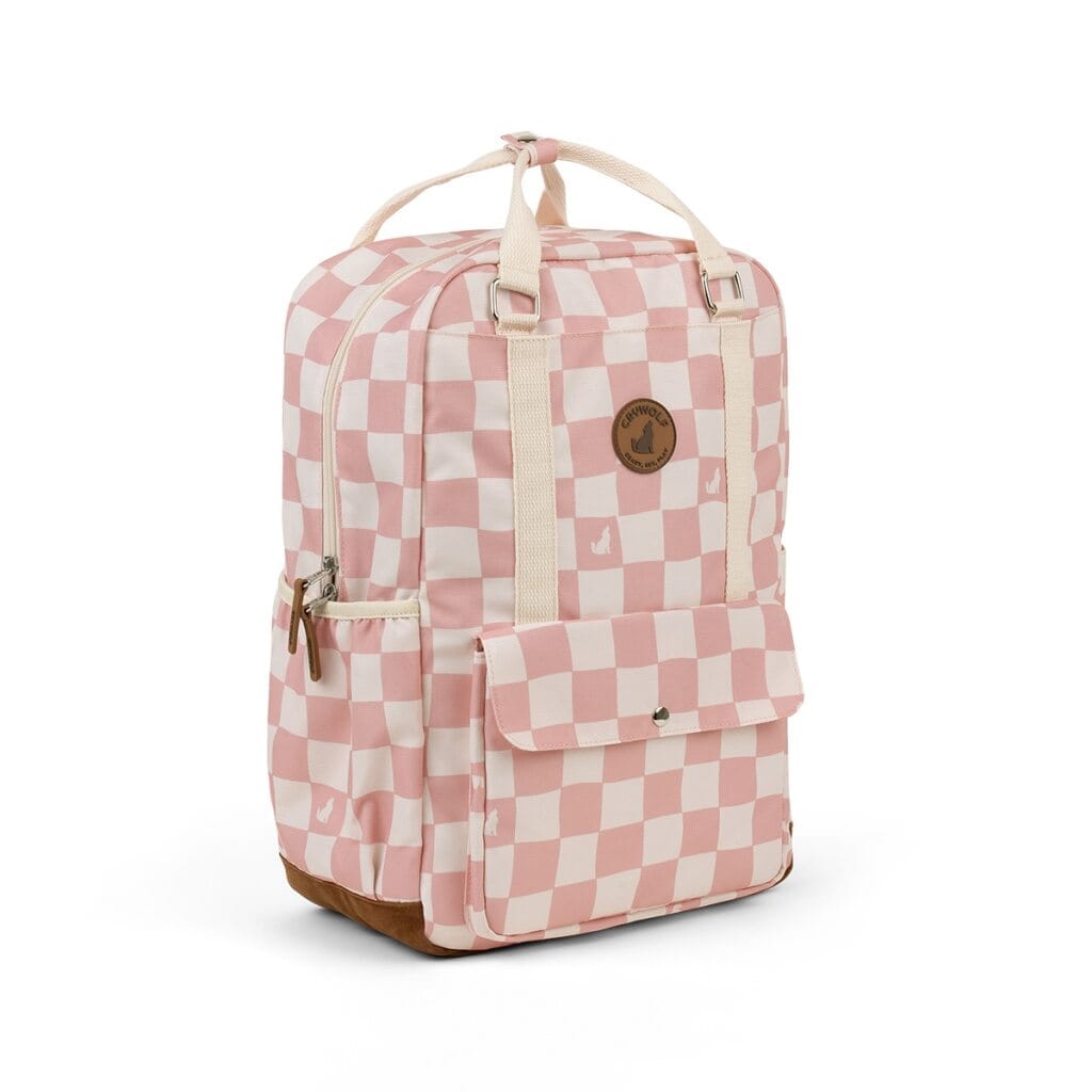 Crywolf Bags Knapsack - Pink Check
