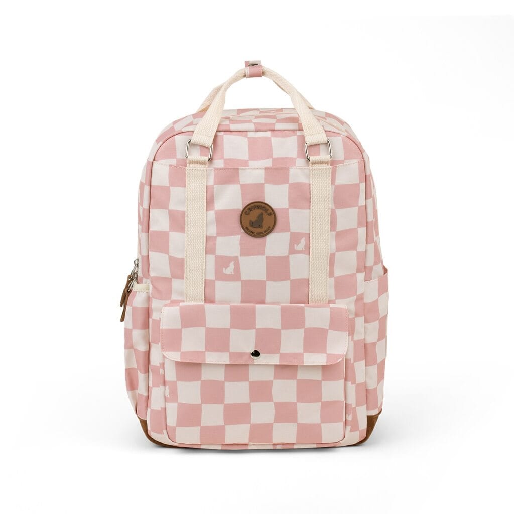 Crywolf Bags Knapsack - Pink Check